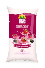 BEBIDA LÁCTEA TERRA VIVA 900G FRUTAS VERMELHAS