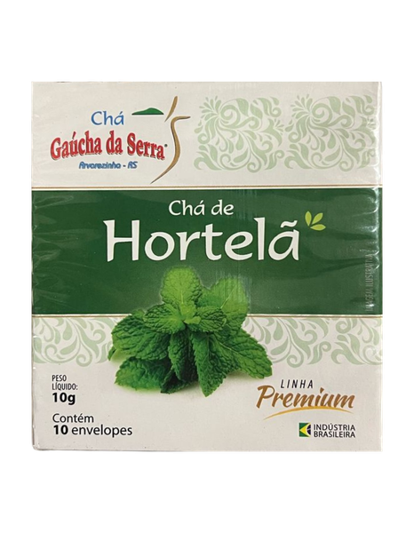 CHÁ GAÚCHA DA SERRA 10G HORTELÃ