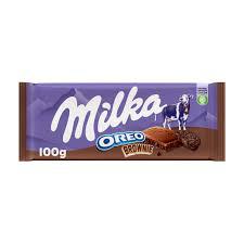 CHOCOLATE MILKA 100G OREO BROWNIE