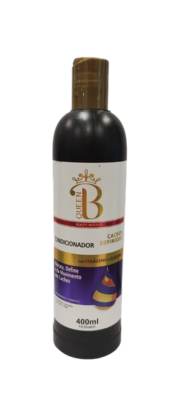 CONDICIONADOR QUEEN B 400ML CACHOS DEFINIDOS