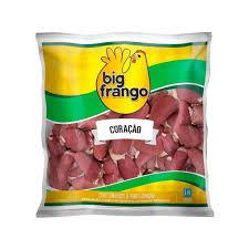 CORAÇÃO BOM FRANGO 1KG GALINHA CONGELADO