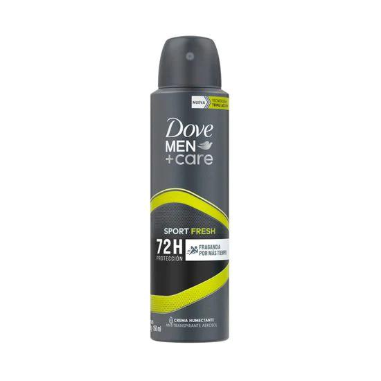 DESODORANTE DOVE 150ML AEROSOL MEN SPORT FRESH