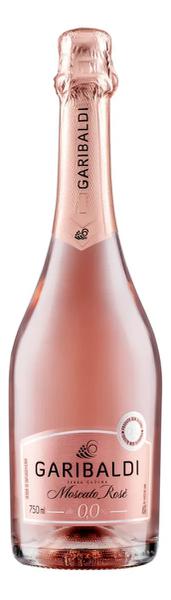 ESPUMANTE GARIBALDI 750ML ROSÉ ZERO ÁLCOOL