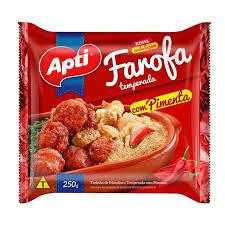 FAROFA APTI 250G PIMENTA