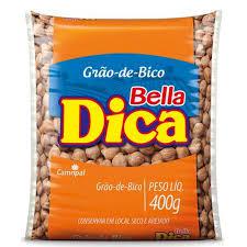 GRÃO DE BICO BELLA DICA 400G