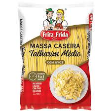 MASSA FRITZ E FRIDA 400G TALHARIM MÉDIA