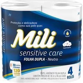 PAPEL HIGIÊNICO MILI 4X30M