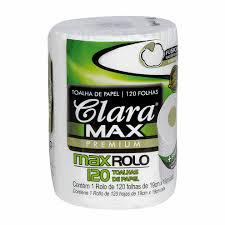 PAPEL TOALHA CLARA MAX 20X19CM PREMIUM