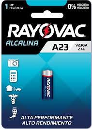 PILHA RAYOVAC A23 12V ALCALINA C/1