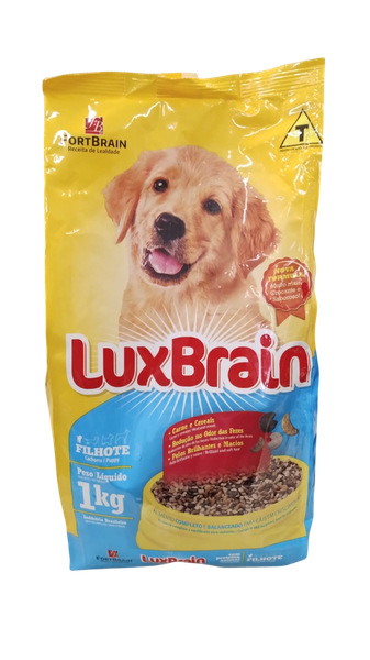 RACAO LUXBRAIN 1KG FILHOTES