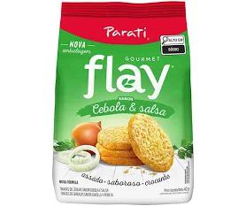 SNACK'S PARATI 40G FLAY CEBOLA E SALSA