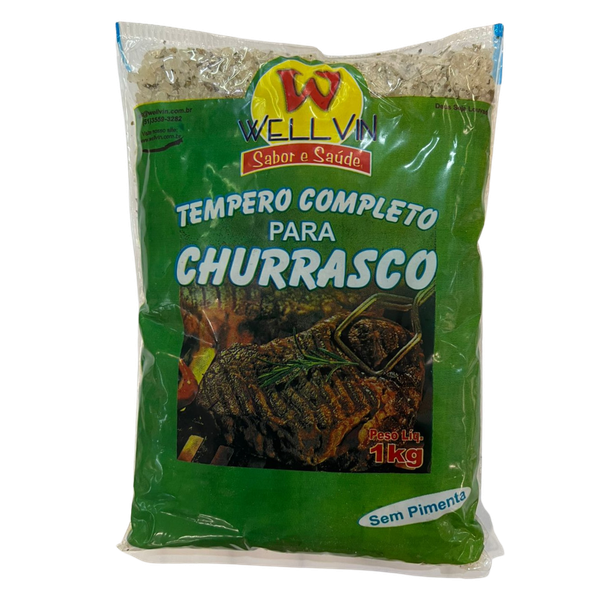TEMPERO WELLVIN 1KG P/CHURRASCO