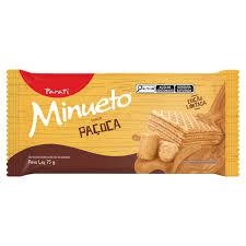 WAFER PARATI MINUETO 73G PAÇOCA