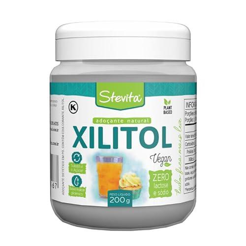 ADOCANTE PO XILITOL 200GR STEVITA