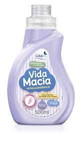 AMACIANTE ROUPAS 500ML VIDA MACIA GLICERINA E CAMOMILA