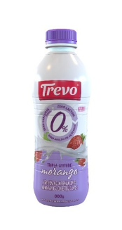 IOGURTE TREVINHO 800GR ZERO LACTOSE MORANGO