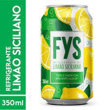 REFRIGERANTE 350ML FYS LIMAO SICILIANO