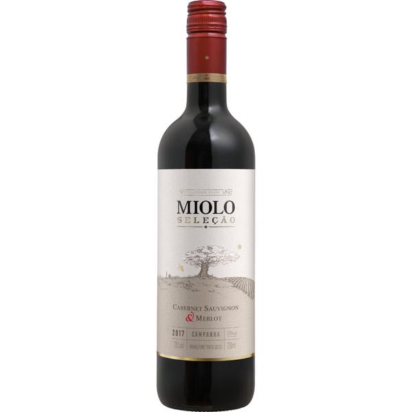 VINHO MIOLO SEL.750ML CAB.MERLOT TTO SEC