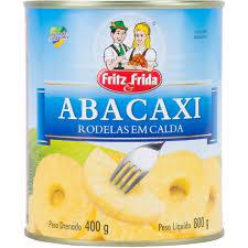 ABACAXI RODELAS EM CALDA FRITZ&FRIDA 400