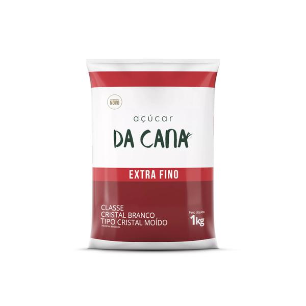 ACUCAR DA CANA EXTRA FINO 1KG