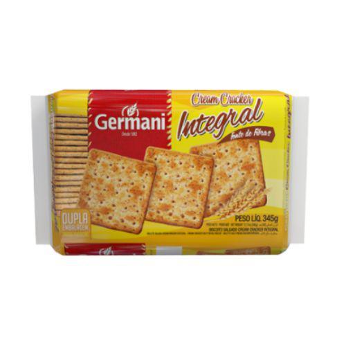 BISCOITO GERMANI CREAM CRACKER INTEGRAL