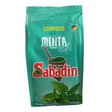 ERVA MATE SABADIN C/MENTA 500G