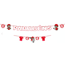 FAIXA PARABENS INTERNACIONAL C/1