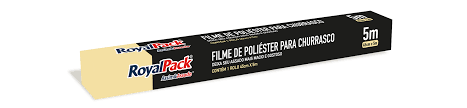 Filme Poliéster RoyalPack Assim & Assado 45cm x 5m