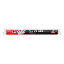 Folha de Alumínio em Rolo RoyalPack 45cm x 4m