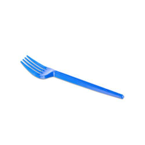 GARFO PLASTICA JUNCO C/10 AZUL