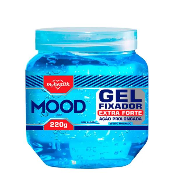 GEL FIXADOR PARA CABELOS EXTRA FORTE MOOD 220G