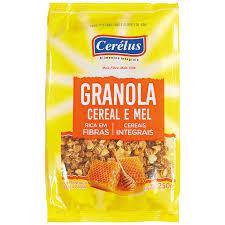 GRANOLA CERELUS CEREAL E MEL 250G