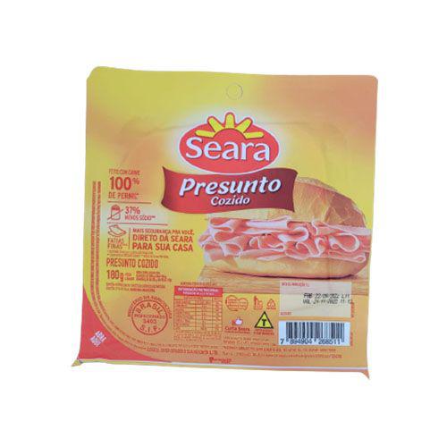 PRESUNTO COZIDO FATIADO SEARA 180G
