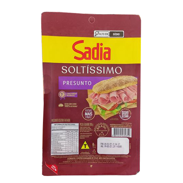 PRESUNTO SADIA SOLTISSIMO 200G