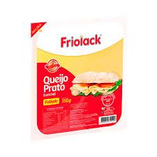 QUEIJO PRATO FAT FRIOLACK 150G