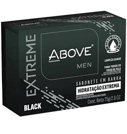 SABONETE ABOVE EXTREME BLACK 75GR UN