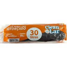 SACO DE LIXO ROLO CLEAN LAR 30 LTS