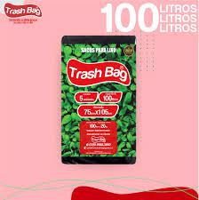 SACO DE LIXO TRASH BAG 100 LTS