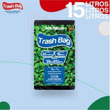 SACO DE LIXO TRASH BAG 15 LTS