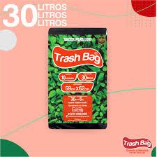 SACO DE LIXO TRASH BAG 30 LTS