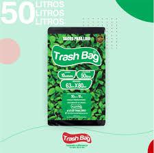 SACO DE LIXO TRASH BAG 50 LTS