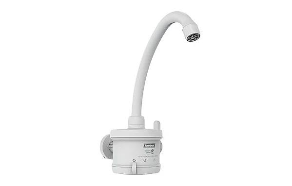 TORNEIRA ENERBRAS PLUS 4T 5500W 220V BRANCO CROMADA