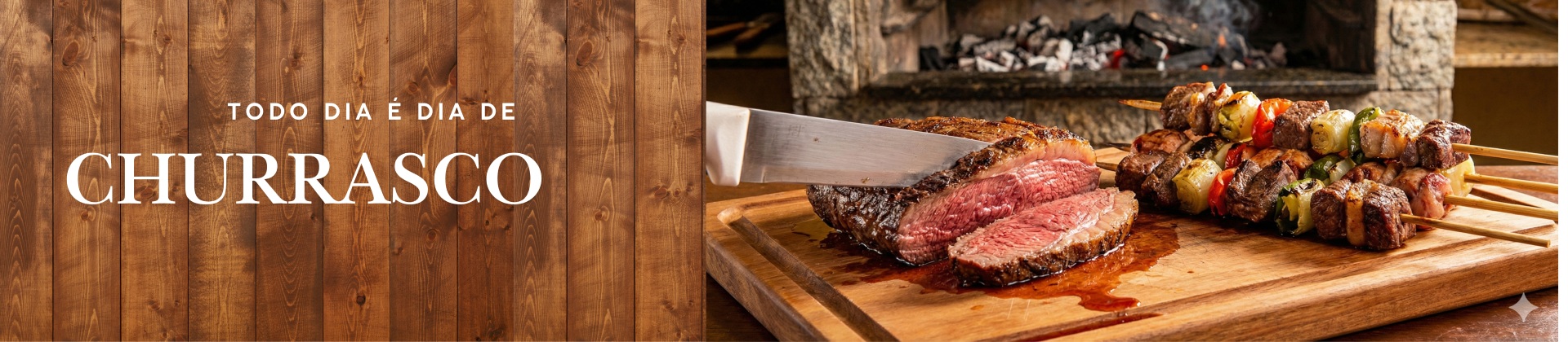 TODO DIA É DIA DE CHURRASCO