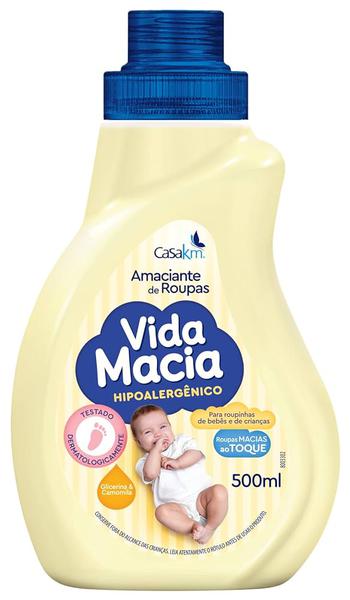 AMACIANTE VIDA MACIA 1 500ml BEBE GLICE CAMOMILA