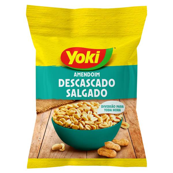 YOKI AMENDOIM DESCASCADO SALGADO 110g
