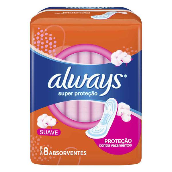 ABS ALWAYS BAS SUAVE S/ABAS 08UN
