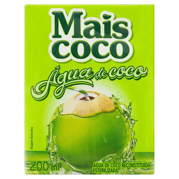AGUA DE COCO MAIS COCO TP 200ML