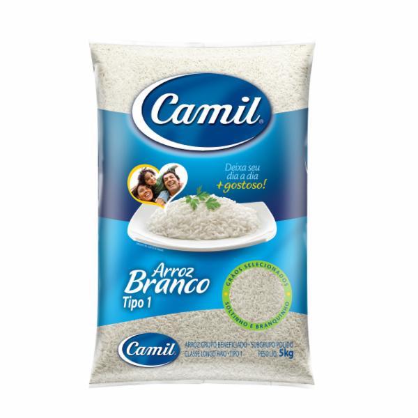 ARROZ CAMIL BRANCO 5KG