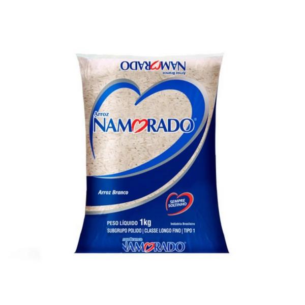 ARROZ NAMORADO BRANCO 1KG