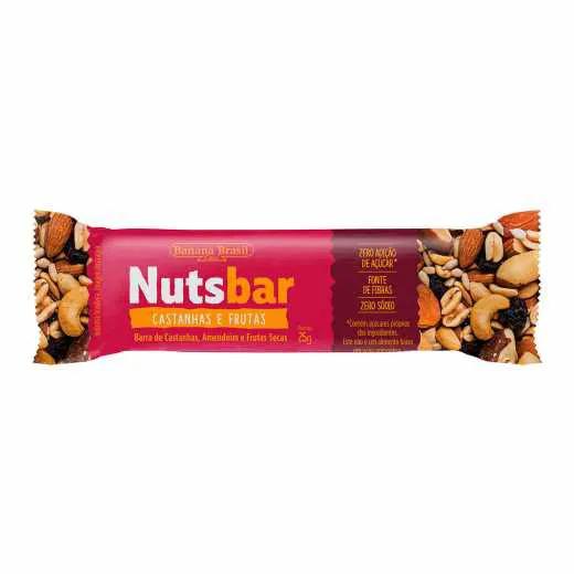 BARRA NUTS CAS/AMEN E FRUTAS 25G